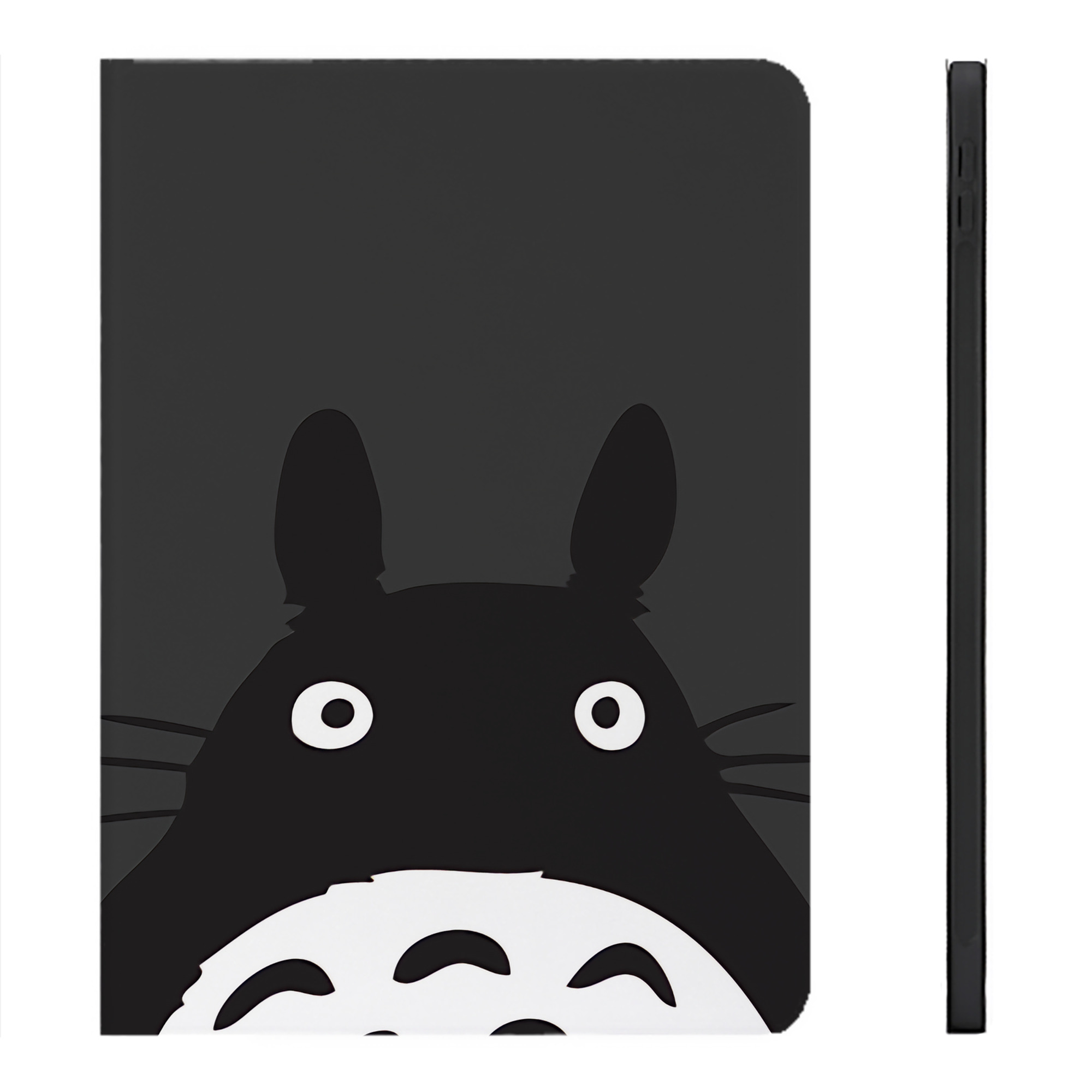 （画像用） となりのトトロ 草壁メイ 草壁サツキ My Neighbor Totoro Satsuki Kusakabe Mei Kusakabe IPadケース ペンホルダー付き ブックスタイルデザイン
